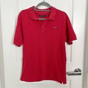 Jordache Retro Red Polo Shirt-Size Small